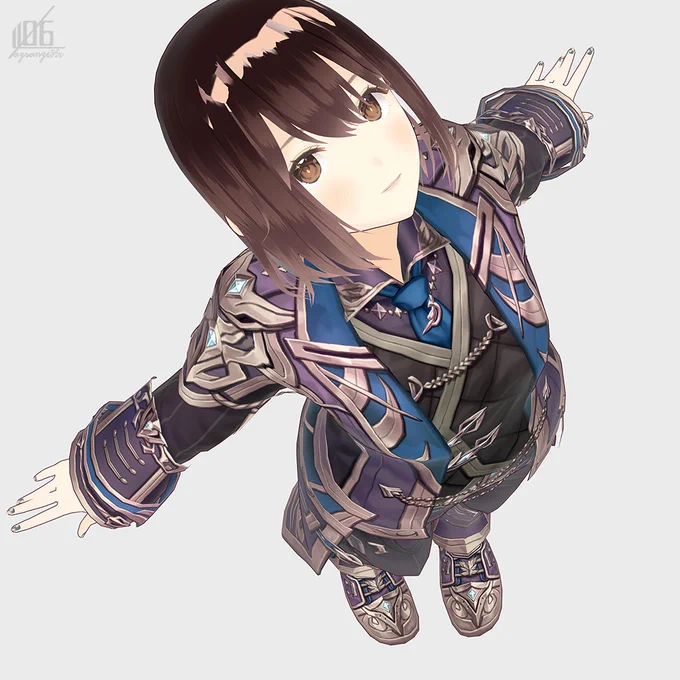 BOOTHフォロワー3300人達成しました!皆様いつも有難うございます!今後ともどうぞよろしくお願い致します! #booth_pm #Lagrangesix #VRoid #VRoidFashion 