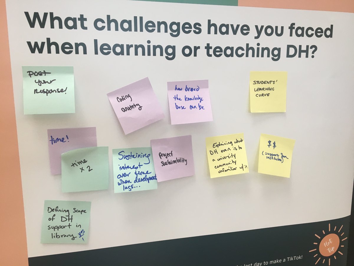 iLaurenCooper's tweet photo. Thx @ACRL2023 folks who came to our poster session DH DECODED: DESIGNING A DIGITAL HUMANITIES TRAINING FOR ACADEMIC LIBRARIANS &amp; RESEARCHERS about our "Nuts &amp; Bolts of DH Project Development" workshop. Consider taking the workshop at #dreamlab2023 June 5-8, Philly
#acrl2023 https://t.co/FXBCzbxIsh