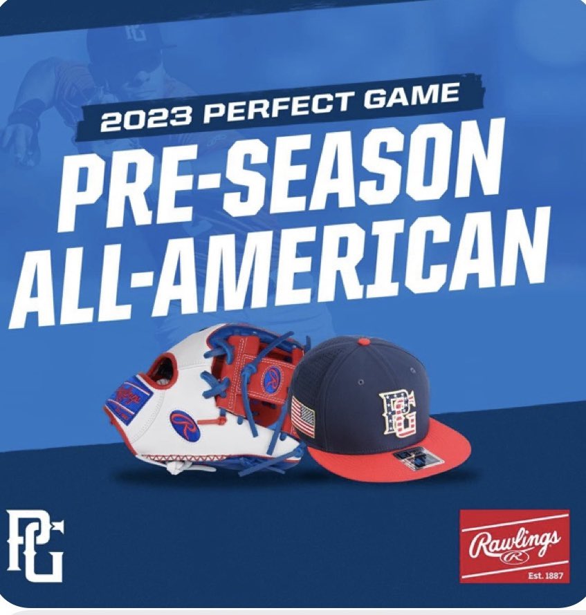 WHSbaseballfans's tweet photo. Bulldog brag! 📣📣📣

Davis Rivers and Brock Thorndell were selected to first team- 

and Ryan Beaty, Keller Rivers, Blaiden Edwards, &amp; Clayton Freshcorn were selected for the Honorable Mention Team! 

Perfect game pre-season All-American team 2023! https://t.co/r9qjyNZsFY