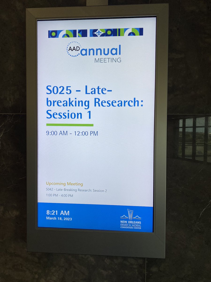 RSeervai's tweet photo. Excited to be sharing some new work from @bcmhouston and @MDAndersonNews on immune-related BP at the #AAD2023 late-breaking research session this morning! #AAD23LATEBREAKER @mario_pathology @DrAldehyde @DrPhyuPAung2 https://t.co/jPB7ifOZEh