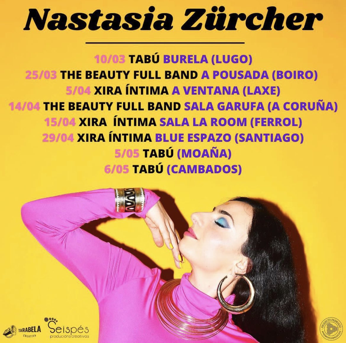 GALICIAenCONCIERTO (@gal_concierto) on Twitter photo Gira por Galicia de <a href="/NastasiaZurcher/">Nastasia Zürcher</a> en #APousadaBoiro #AVentanaLaxe <a href="/GarufaClub/">GarufaClub</a> #salaLaRoomFerrol y #BlueEspazo entre otros, Info: galiciaenconcierto.com/agenda-concier… Gira por Galicia de <a href="/NastasiaZurcher/">Nastasia Zürcher</a> en #APousadaBoiro #AVentanaLaxe <a href="/GarufaClub/">GarufaClub</a> #salaLaRoomFerrol y #BlueEspazo entre otros, Info: galiciaenconcierto.com/agenda-concier…