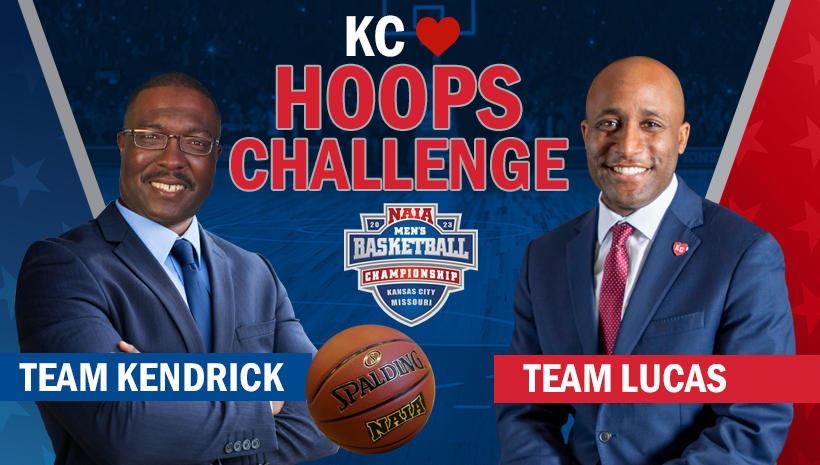 NAIA's tweet image. Who's got game? Come to the #NAIAMBB #KC Hoops Challenge and see. Will it be Mayor @QuintonLucasKC OR @NLBMuseumKC President Bob Kendrick @nlbmprez? 

Competition will be during halftime on championship night, March 18th @NMAuditorium.

More details &amp;gt;&amp;gt;&amp;gt;bit.ly/3Kz2d3A