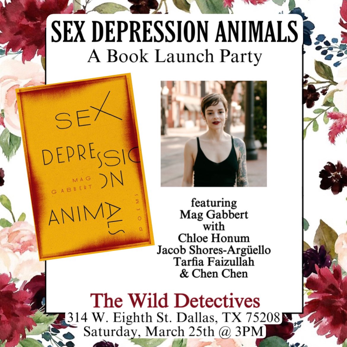 Hi pls come to this in one week! If you are in Dallas!! <a href="/chenchenwrites/">兔兒神</a> might even wear his gold shoes!!!