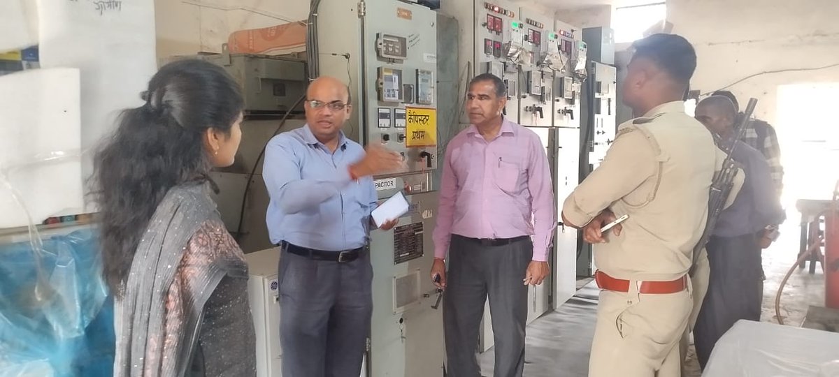 एसडीएम इगलास ने विभिन्न विधुत सब स्टेशनों का निरीक्षण करते हुए लिया व्यवस्थाओ का जायजा, विधुत से सम्बंधित समस्या का नगर पंचायत इगलास की टीम लगाकर किया निस्तारण। साथ ही  गेहलऊ व जगनेर में कोल्ड स्टोर का विभिन्न बिंदुओं पर निरीक्षण कर महत्वपूर्ण निर्देश दिए।<a href="/dm_aligarh/">DM ALIGARH</a>