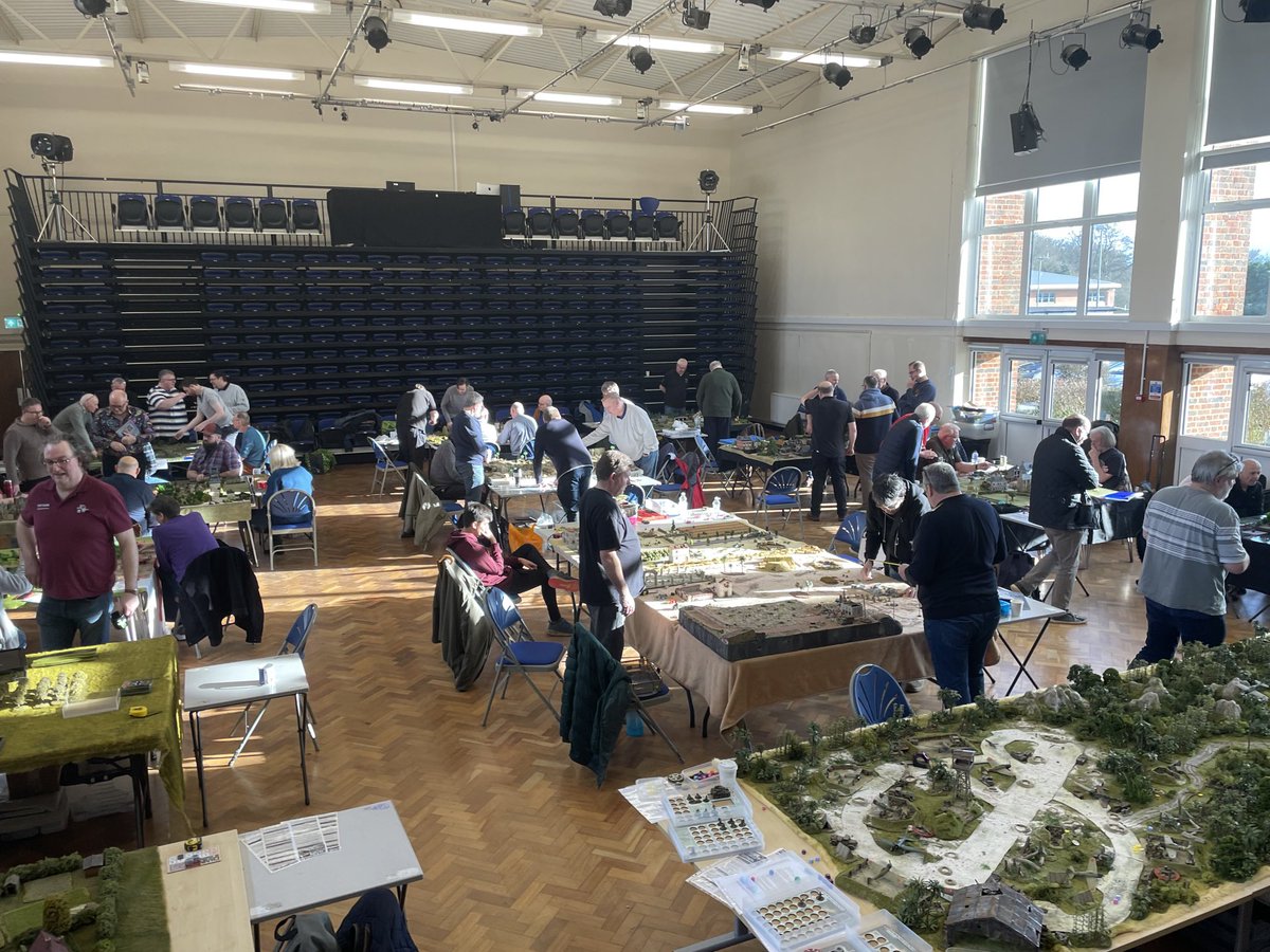 A cracking day at Herts of Lard. Lots of people having a veritable feast of Lard.