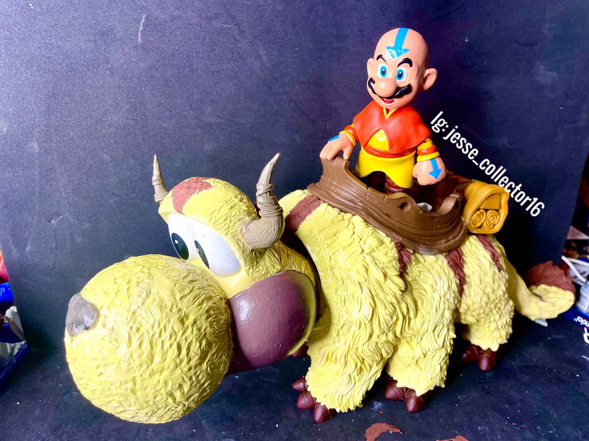 weirdcollector's tweet photo. Super Mario x Avatar the last airbender https://t.co/HaHOLkunER