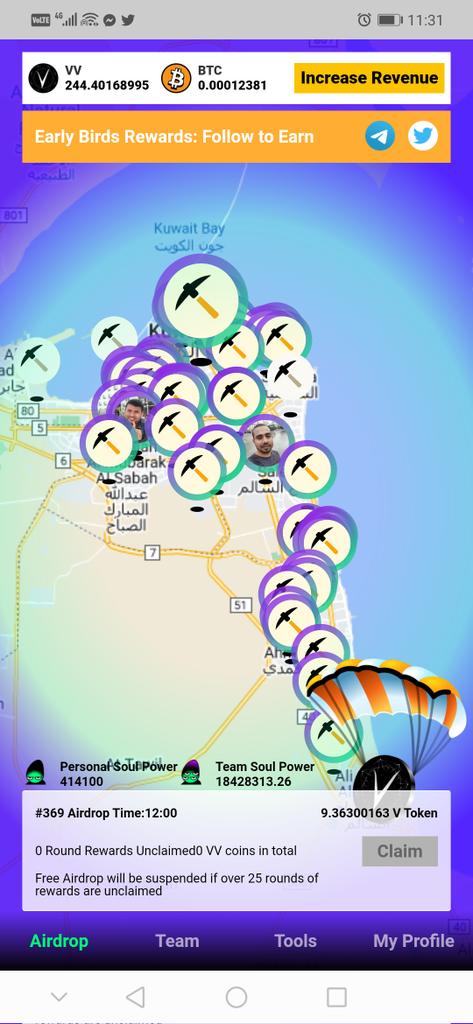 jamila_go's tweet photo. Spreading too fast and People start mining in Middle East esp Kuwait City..😱😍
Free Bitcoin Rewards daily &amp; Airdrop. 

What is AVIVE APP?
👇👇👇👇👇👇👇👇👇👇

https://t.co/5NbR7WuCrN https://t.co/Rdgevlu7iN