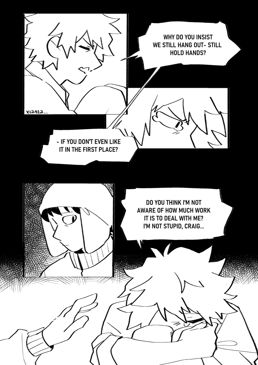 So I ended up making a second part to the Craig POV comic :0 (1/2)
#southpark #spcreek