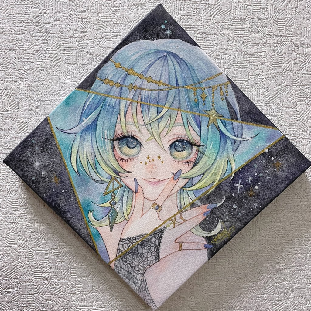 「シリウス #星月夜灯 」|もてぎ@星月のささやく夜にあかりを灯してのイラスト