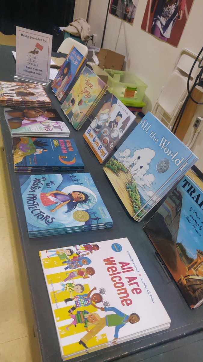 Thank you to <a href="/quailridgebooks/">Quail Ridge Books</a> for supplying us with books for today's workshop. So excited to get these amazing books in the the hands of our music teachers!
 @AOSA1968