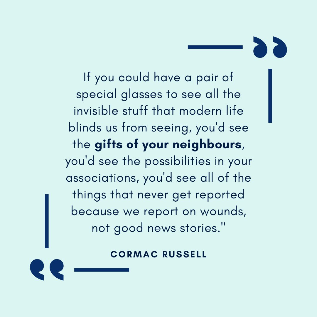 The building blocks of a preferred future are often hidden in plain sight. Waiting to be discovered, connected and mobilised. TheConnected.Community