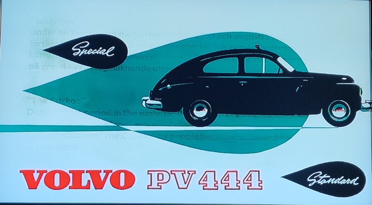 SarahRoams's tweet photo. I've always loved Volvos for their reliability and safety but didn't know they invented the seatbelt, catalytic convertor and various environmental innovations. Worth a trip to #volvomuseum if at #RDAplenary https://t.co/iGbJATj03R