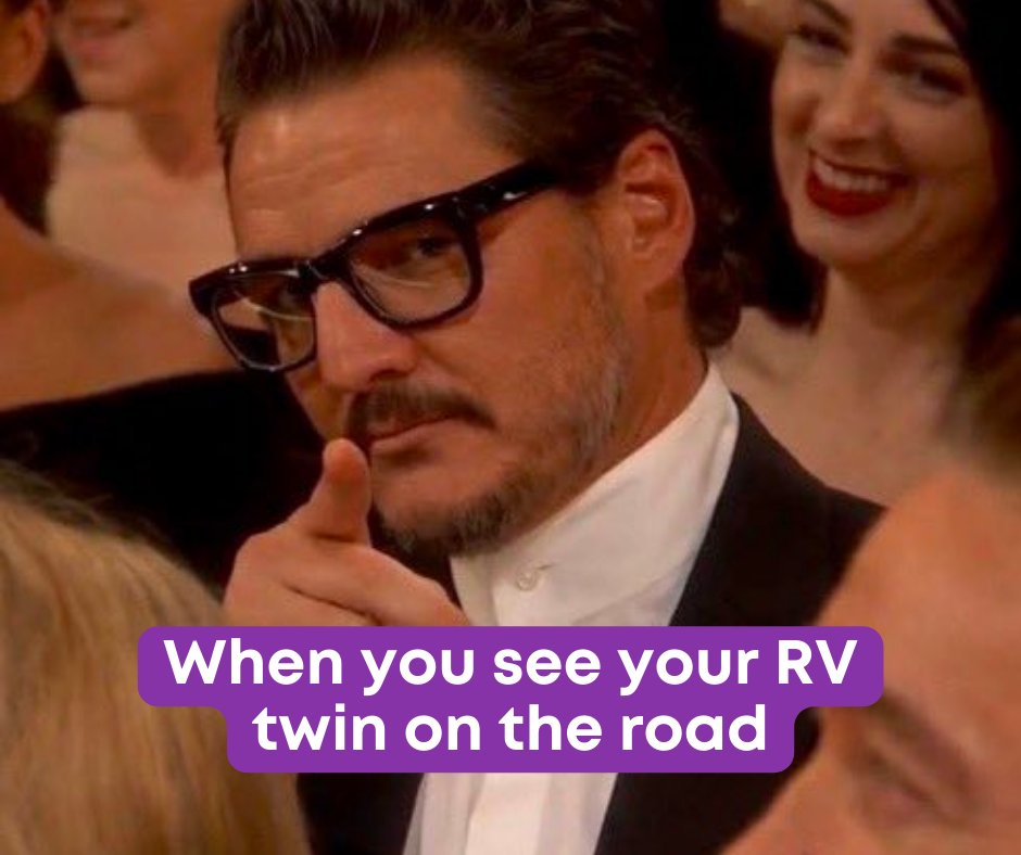 harvesthosts's tweet photo. "Officer, I can explain! The 18-wheeler's bullied me into going faster."
Subscribe to RV Hacks and Humor for more excellent RV Memes:
https://t.co/ksbIT7WBpv
#RVMEME #RVLifestyle #RVTravel #RVAdventure #FullTimeRVing https://t.co/DcAtRhgwLd