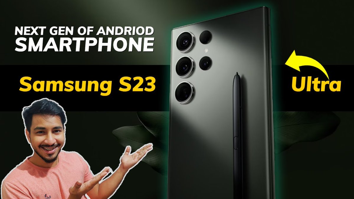 techsober10's tweet image. #Samsung is changing the smartphone industry 🔥
.
.
#SamsungS23Ultra #techsober #Twitter #YouTube
