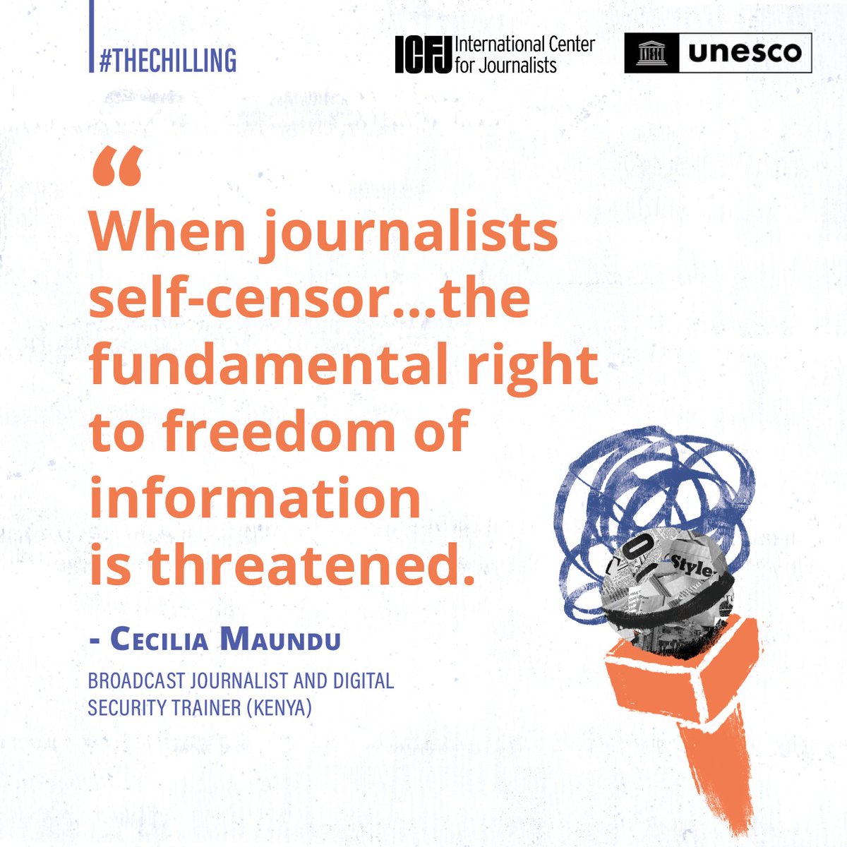 Online violence against #WomenJournalists has implications to your #RightToKnow.

Without access to their reliable reporting, we won’t be able to discern facts from opinion.

on.unesco.org/3rqmRpV