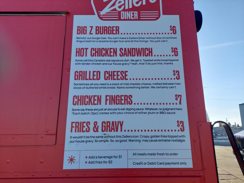 First major event 2023,we are contracted for the Zellers relaunch coming this week, we will be at Kingsway mall Thursday Mar 23 from 11:30-5:30 or sold out, Calgary same hours and Medicine Hat Sat March 25, trucks will be sporting the New Zellers suit for the events,check it out!