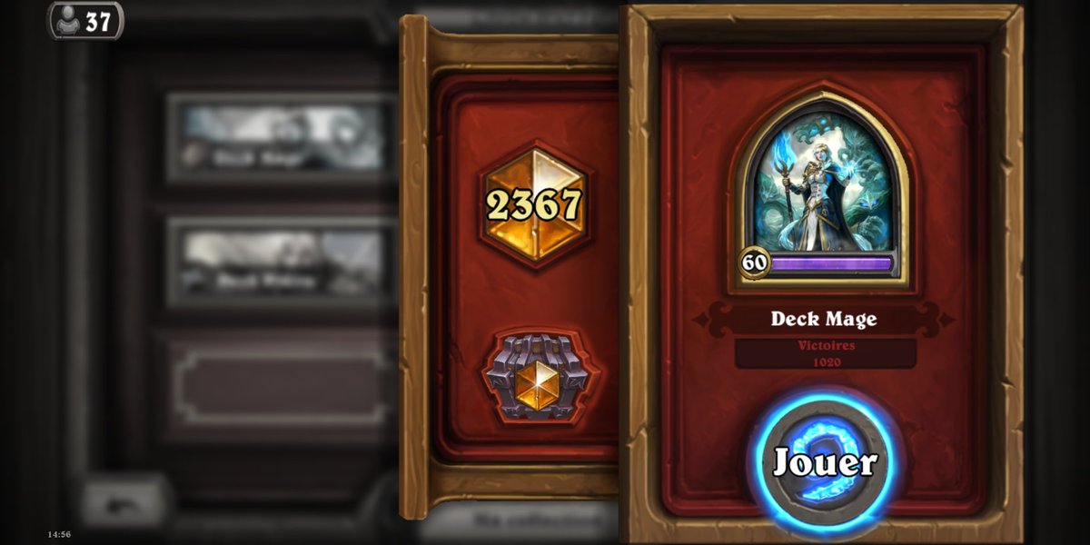 Passage légende en Mage aggro deck vraiment fort !