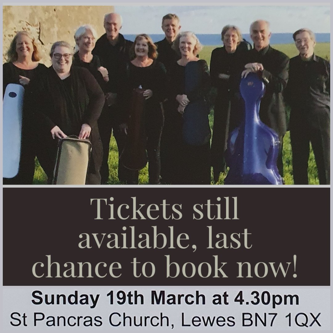 corelliensemble's tweet image. What better way to celebrate Mother's Day than with an afternoon filled with 'Glorious Baroque'! Refreshments served afterwards, link in bio.
#lewesmusic #strings #stringmusic #baroqueclassics