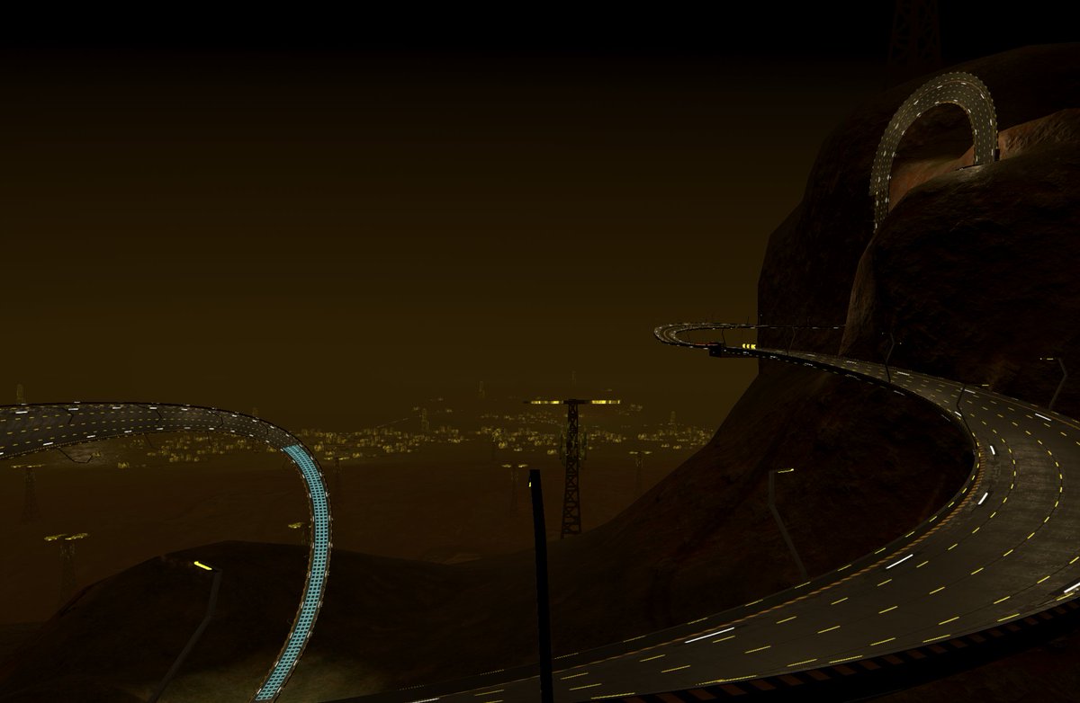 LakeFeperd's tweet image. More work on the nighttime track #XF #racing 🌆🏎️🏁