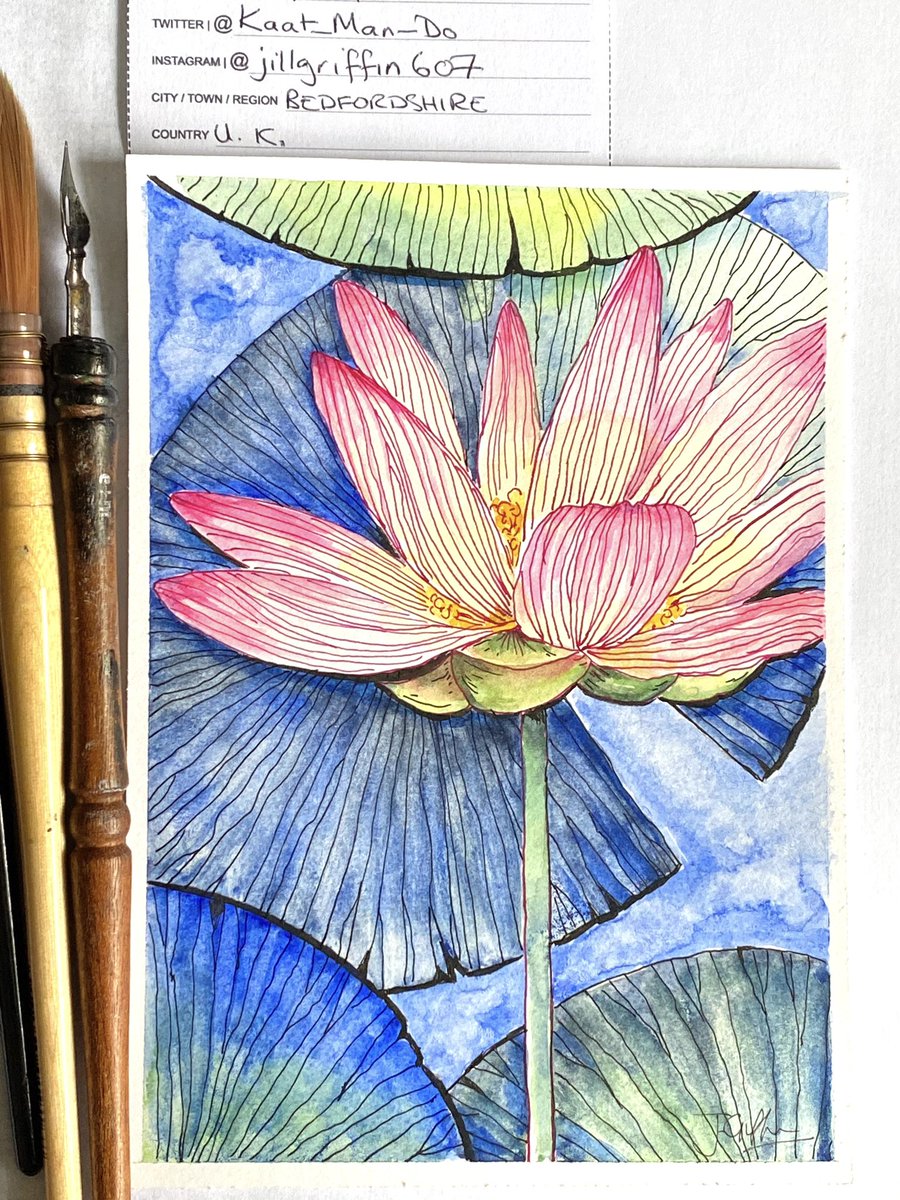 My entry for this year’s #twitterartexibit delighted to take part is such a good cause…I’m not sure it will make the catalogue as I only have a week for it to wing it’s way to #vancouverbc eeek! #TAE23 #unyayouth #artforacuase #SaturdayMood #ArtistOnTwitter