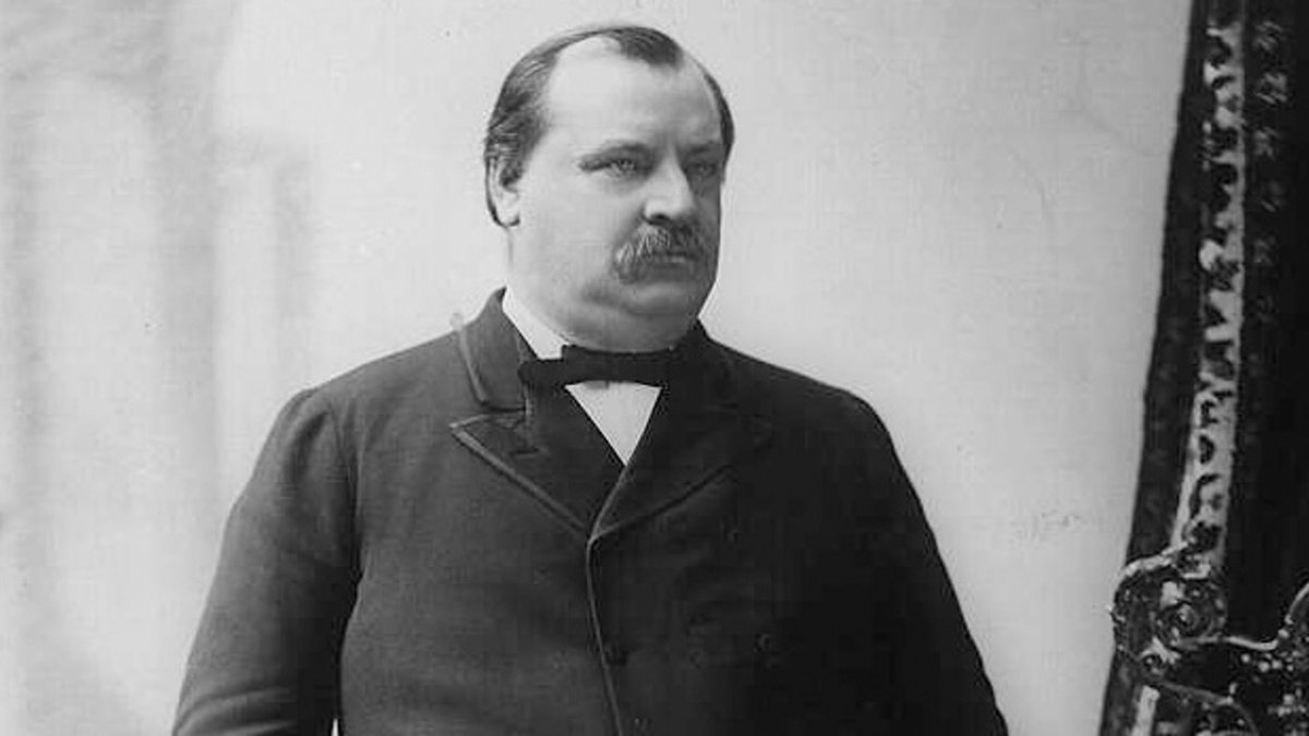 'The ship of Democracy, which has weathered all storms, may sink through the mutiny of those aboard.' -- 22nd (1885-89) & 24th (1893-97) U.S. president #GroverCleveland, born OTD in Caldwell, NJ (1837-1908). Only POTUS in U.S. history to serve two non-consecutive terms in office.