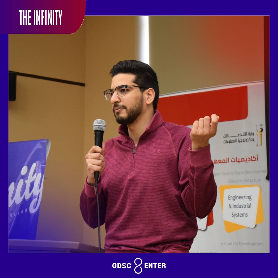 enterteam03's tweet photo. ุณูุดู fintech ููู
ููุฏุณ Maged Ghazouly ู
ู ูุนุงููุงุช ุงูููุช
THE Infinity โ
#AKWA_MIX
#THE_Infinity โ
#stay_tuned
#enter | #enter_team
#gdsc | #gdsc_mu https://t.co/UTNR2aPRye