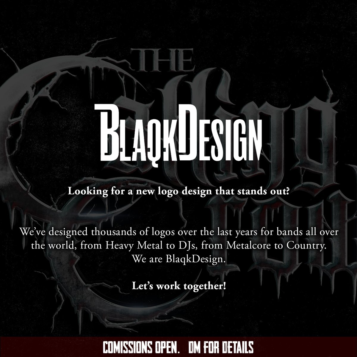 🔥 Logo Design for The Calling Crow 🔥
#bandlogos #alternativerockdesign #gothicdesign #darklogos #musicbranding #rockbandlogos #logodesigns #gothicrock #bandmerch #TheCallingCrow