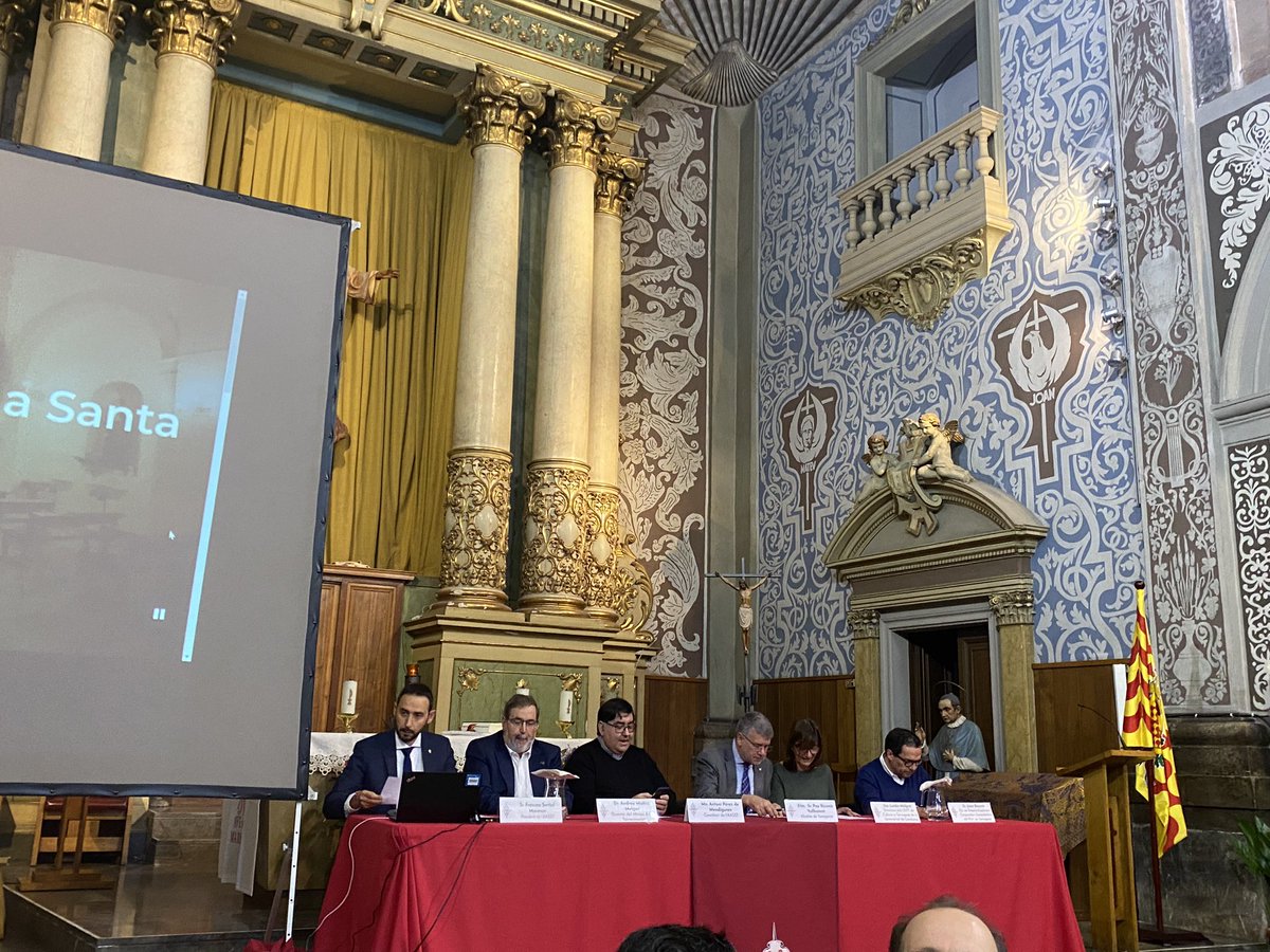 Avui a l’esglèsia de Sant Agustí, seu de <a href="/SetmanaSantaTGN/">Agrup. d'Associacions de Setmana Santa Tarragona</a> ha tingut lloc la inauguració del la segona fase dels espais de la Setmana Santa de Tarragona on ha col•laborat en la museïtzació el <a href="/MuseuBiblicTGN/">Museu Bíblic Tarraconense</a> #SetmanaSantaTGN