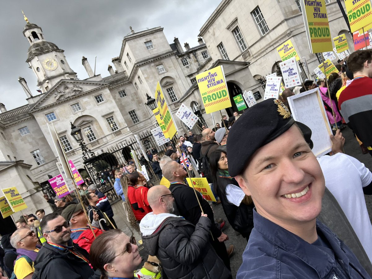 Best... ‘March’... Ever!!!
I think I'm in step @HMS_Collingwood CTO?
@HCav1660 @Householddiv sorry, not sorry, about the noise! The message needs to be heard #FightHIVStigma #CantPassItOn