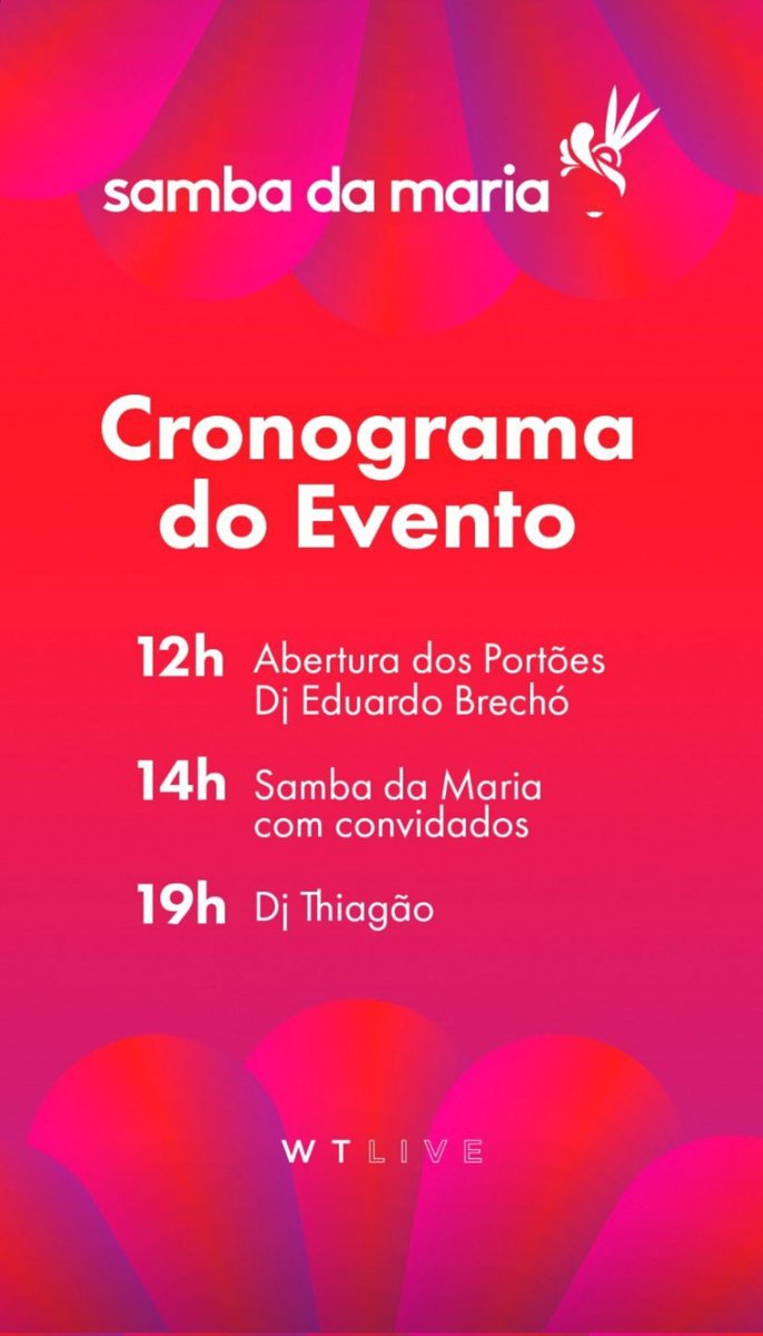 acessomariarita's tweet photo. BOM DIA, NAÇÃOOOO!!!! 

É HOJE O GRANDE DIA!
daqui a pouco estaremos todos juntinhos no super-ultra-hiper-mega-blaster SAMBA DA MARIA no Novo Anhangabaú!

atenção para o cronograma: https://t.co/Vs7ncQYX0b