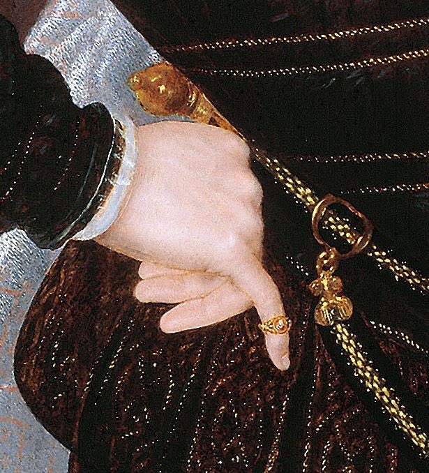 2/2 Ketel carefully highlights Richard Goodricke's pinky ring. Of course he'd have one!