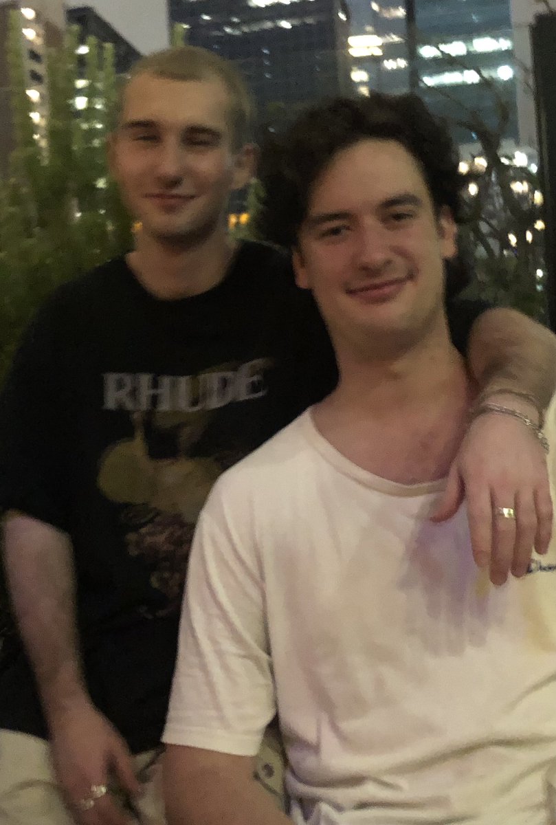 DavidClencie17's tweet image. Happy 21st to my great mate and son, Jack. JC such a beautiful young man.. on left tonight with his mate Emre..
Great night 
#twentyfirst