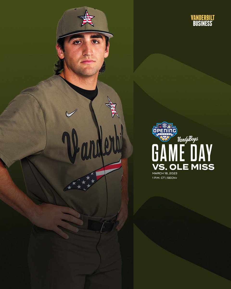 VandyBoys's tweet image. Series finale on tap. 

📍 Hawkins Field
⏰ 1 p.m.
📻 vanderbi.lt/79avt
📈 vanderbi.lt/swj34
📺 SECN+

#VandyBoys | #AnchorDown