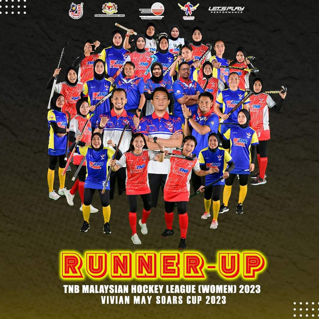 uniten's tweet photo. Sengit dan mendebarkan!

Bagi saingan #TNBMHL2023, KPT-UNITEN Thunder dinobatkan sebagai Naib Juara Piala Sumbangsih, Naib Juara Liga TNBMHL (Wanita) dan Naib Juara Piala Vivian May Soars 2023. Tahniah! Kita akan bangkit dan kuat bersama! 

#AtletIPT #KitaUNITEN #StrongerTogether https://t.co/mQ7Qkjm7mS