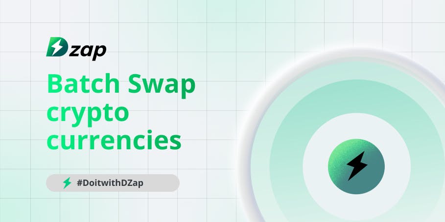 dzap_io's tweet photo. Have you ever wondered how swapping tokens became cheaper and faster in DeFi? The answer is #BatchSwap
With this, you can swap multiple tokens in a single transaction. This saves both time and the overall cost of swapping.
Try now : https://t.co/bilFvVBXzf
#DoWithDZap #DeFi https://t.co/uGnjK4b49N