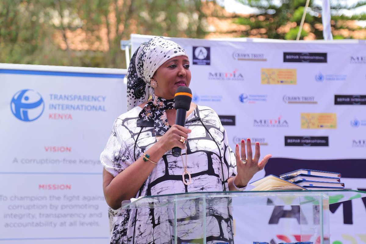 citizentvkenya's tweet photo. Former CS Amb. Amina Mohamed graced the Association of Media Women in Kenya (AMWIK) Meet and Greet event accompanied by MP Naisula Lesuuda, Dr Jane Thuo, Pinky Ghelani, AMWIK Executive Director Patience Nyange, among others https://t.co/Hp68TDMS9D