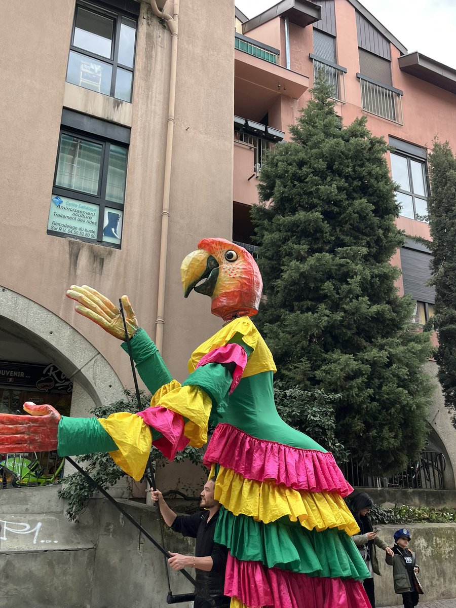 Le carnaval d’Annecy ça commence maintenant 🥳