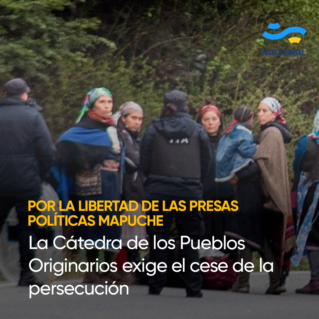 Hablamos con Javier Soto, lamien, integrante de la Cátedra de Pueblos Originarios de la UNPSJ, para que nos cuente de sus preocupaciones sobre la detención de las cuatro mujeres mapuche de la Lof Lafken Winkul Mapu.

bit.ly/42nrGDd