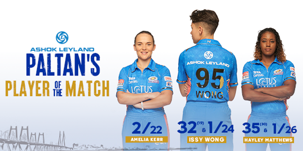 mipaltan's tweet photo. Our first loss but some 👏 worthy performances.

Vote for your Ashok Leyland Paltan's Player Of The Match!

Click here to vote: https://t.co/Qo6jGx9q0x

@ALIndiaOfficial | #OneFamily #MumbaiIndians #AaliRe #WPL2023 #MIvUPW https://t.co/r4dJMoVNXH