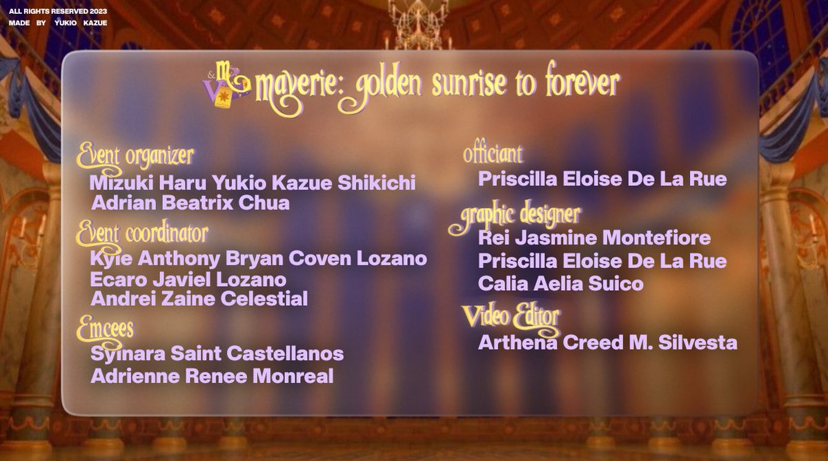 MAVERIE : Golden Sunrise to Forever tweet media