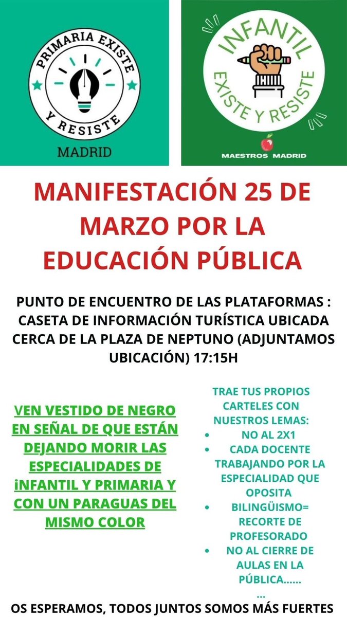 Os esperamos!! Todos juntos somos más fuertes 💪