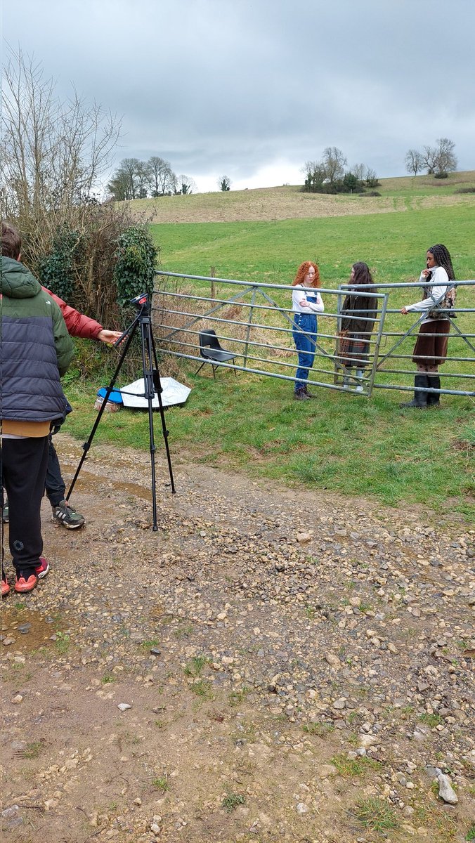 MeganHughesAC's tweet photo. On location.. ๐ฌ
#shortfilm
#actorslife
#nosuchthingasasmallpart
#Somerset https://t.co/DKKRHALw5S
