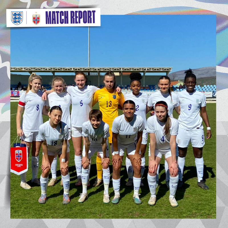 Lionesses's tweet photo. QUALIFIED! 🎉

Our #YoungLionesses have booked their place in this summer's #U17WEURO tournament. 

See you in May...👋