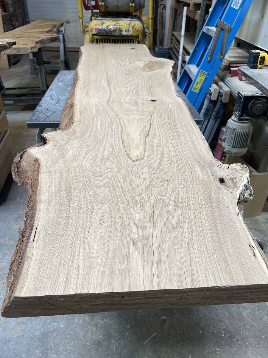 We love this gorgeous raw white oak. This locally sourced wood will become countertops for the pizza bar at D'Marcos Italian Restaurant & Wine Bar in Rochester, Michigan. Stay tuned! 

#WhiteOak #Countertop #PizzaBar #LocallySourced #RochesterMichigan #OaklandCounty #CustomBuild