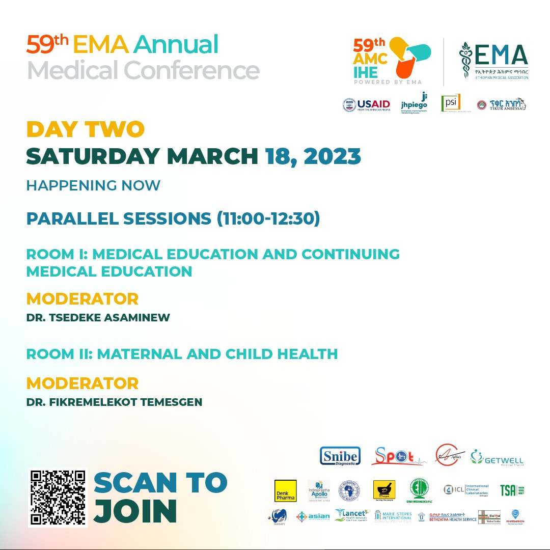 official_EMSA's tweet photo. The 59th EMA Annual Medical Conference (AMC) and International Health Exhibition (IHE) at the Inter Luxury Addis Hotel.
https://t.co/AvejK1tCUy https://t.co/z74u2jiWAj
