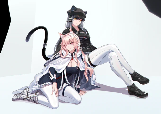 Позёмка&amp;Schwarz #明日方舟 #Arknights #アークナイツ #Schwarz #黑 #鸿雪 #Позёмка #パゼオンカ(アークナイツ)  