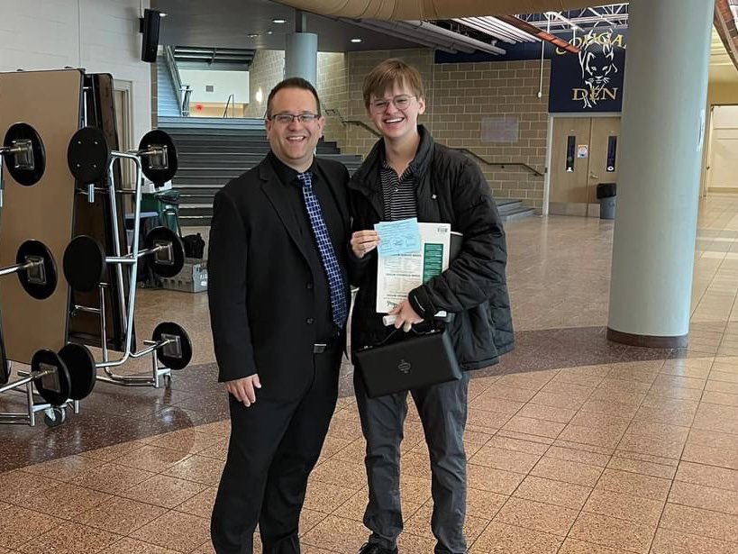 RHSFalcons's tweet photo. Congrats to Mitch Gora on his 1 Division Rating for his Oboe solo this morning! #charactertraditionachievement https://t.co/DBpa6gDfKg