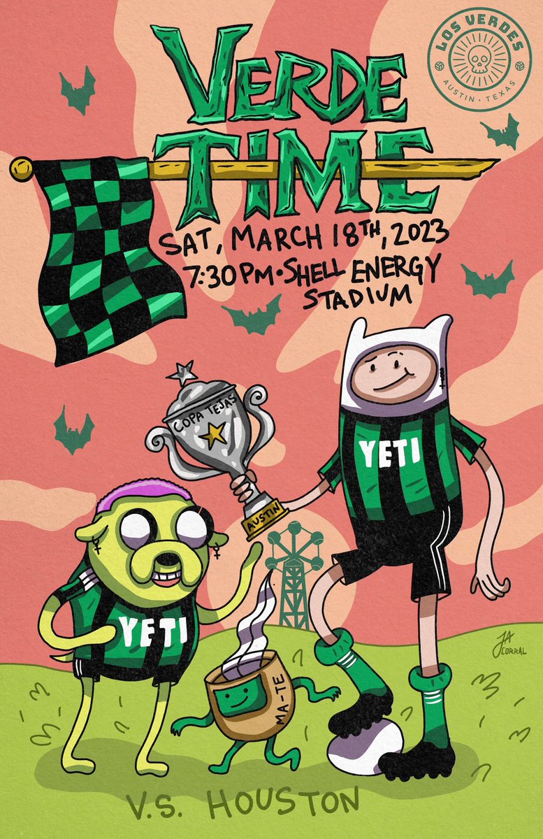 It’s #VERDE TIME!

🎨: <a href="/abstractalberto/">Joel Corral</a>