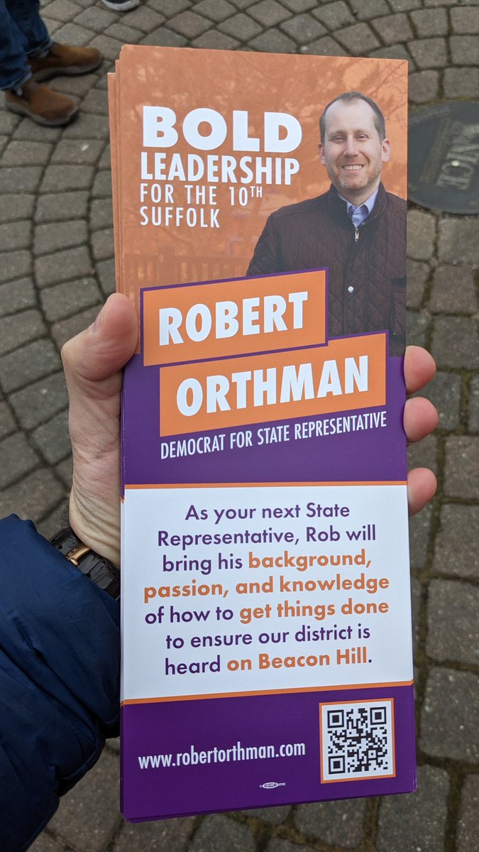 jessekb's tweet photo. Kicking off the first canvas in Roslindale for my buddy @realroborthman! Glad to support a progressive champion for the 10th Suffolk State Rep district. Special election coming up quick on May 2nd! #GoRobGo https://t.co/74oew1p7Gi