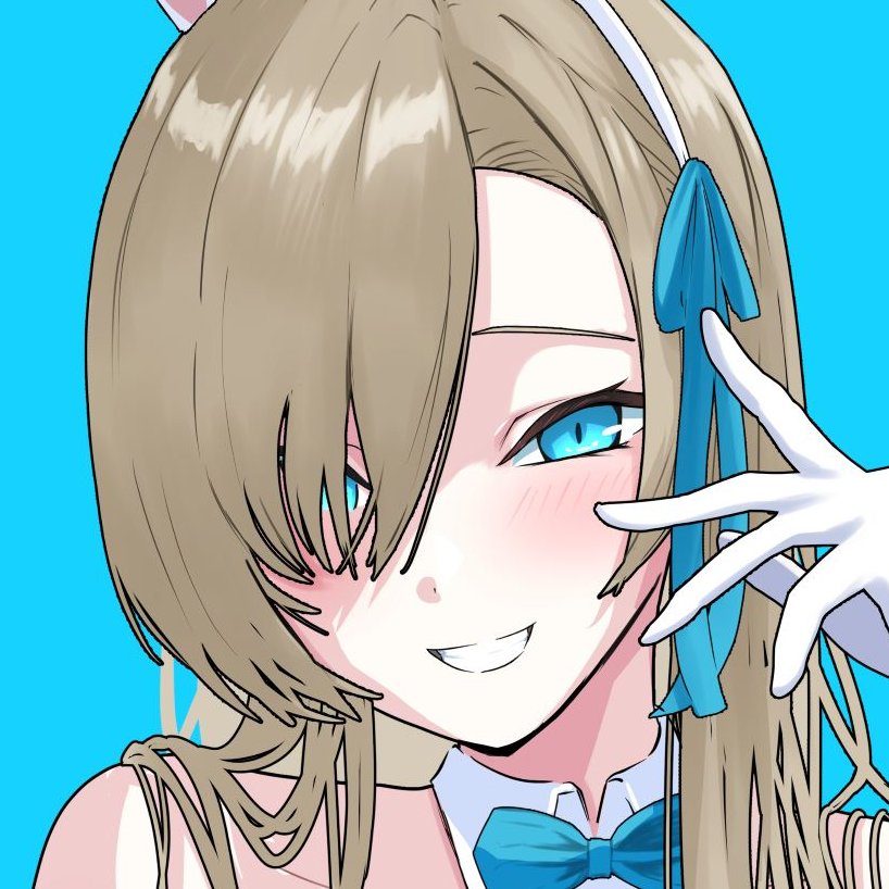 アスナ(ブルアカ) ,アスナ(バニーガール) 「バニーアスナ #ブルアカ 」|にとさんのイラスト